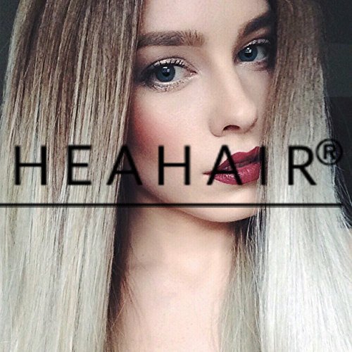Heahair® Fashionable Handtied Blonde Ombre Straight Cute Synthetic Lace Front Wigs