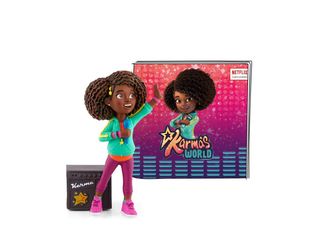 Tonies Audio Character For Toniebox, Karma's World, Kid's Gifts, Audio Stories and Songs for Children for Use with Toniebox Kid's Music Player(Sold Separately)