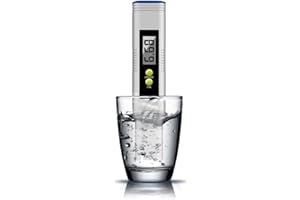 SIUYEGANG PH Meter, Digital PH Meter, PH Meter for Water, PH Tester 0.01 PH High Accuracy Water Quality Tester with 0-14 PH Measurement Range, PH Meter for Household Drinking Water, Aquarium, Swimming Pool, Spa
