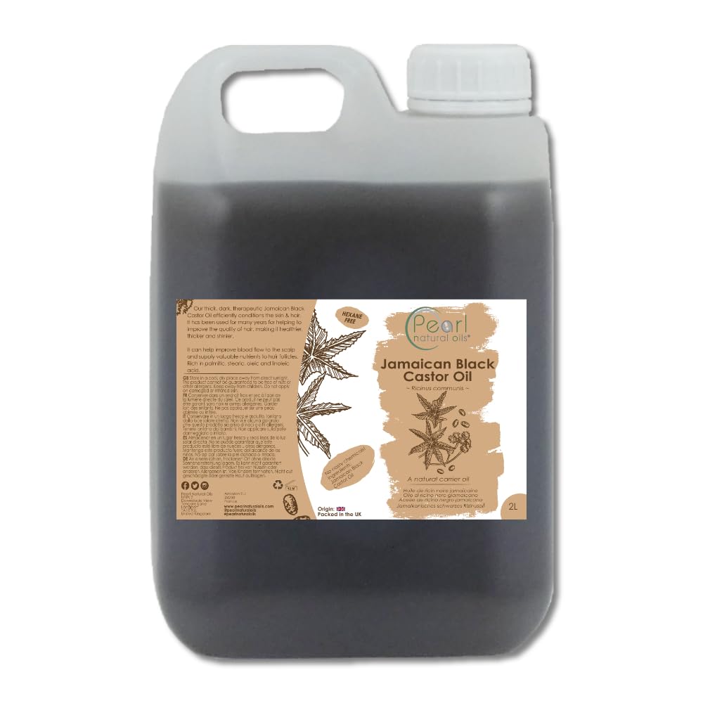 Jamaican Black Castor Oil - 100% Pure & Natural 2 Litres