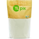 Yupik Organic Quinoa Flour, 2.2 lb (35.3 oz), USDA Certified, Gluten-Free, Non-GMO, Vegan, Kosher, Finely Ground from White Quinoa Seeds, White Flour Alternative for Baking & Cooking