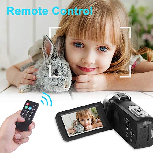 Video Camera Camcorder Vlogging Camera 4K Ultra HD Zoom Live Streaming