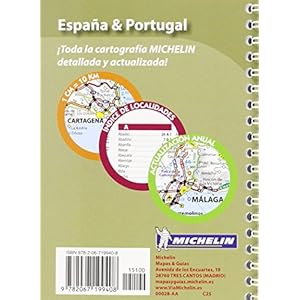 Espana & Portugal : atlas de carreteras 2015 ; 1/1 000 000 ; Edition bilingue espagnol - portugais [ Spain and Portugal mini atlas in Spanish and ...