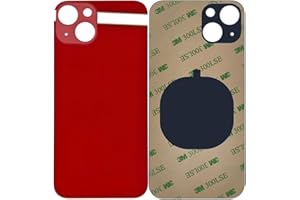 1Pcs/Lot Back Cover Glass for iPhone 13 Battery Housing Cover Rear Door Replacement 2IN1 Quality with Pre-Installed Adhesive