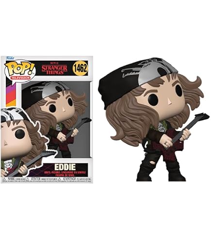 Amazon.com: Funko Pop! Stranger Things Eddie with Guitar