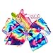 Claire's Girl's JoJo Siwa Large Rainbow Tie-Dye Signature Hair Bow
