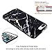 iPhone 7 Plus Case, iPhone 8 Plus Case, JIAXIUFEN Shiny Change Color Black Marble Design Black Bumper TPU Soft Rubber Silicone Cover Phone Case for Apple iPhone 7 Plus /iPhone 8 Plus