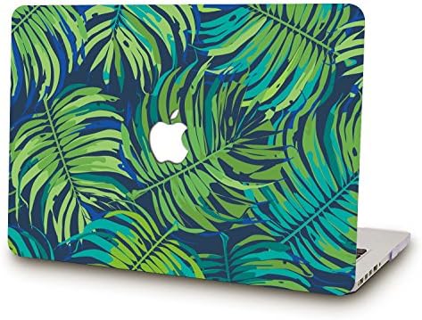 Plastic Hard Case with Colorful Plant Leaves Patterns, SAYAKE MacBook Pro13" with Retina Model A1502/A1425