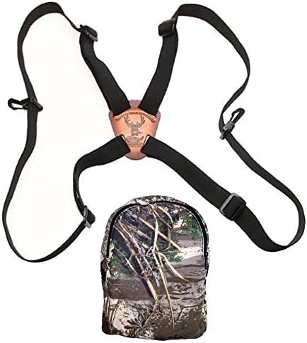 Crooked Horn Bowhunter's Kit:Slide N Flex Bino System Binocular Harness with Bino Shield Protective Covers