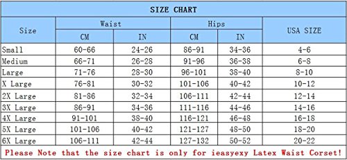ieasysexy Women's Latex Waist Trainer Corset for Weight Loss, Abdomen Compression Girdle Workout Waist Cincher Body Shaper Waist Trimmer Back Support Slimming Blet,Perfect Waist Firm Control Belt