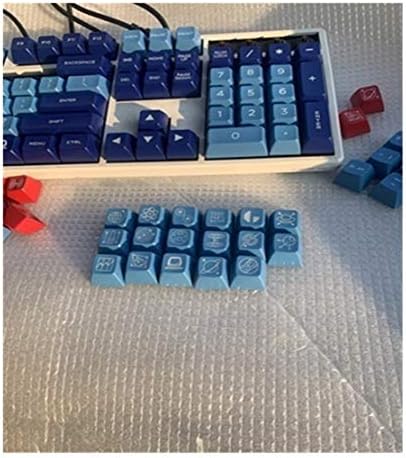 1 Set Sa Profile Pbt Key Caps Mechanical Keyboard Sp Dnd Keycaps Key Ball For Mx Switches Filco Axis Body Key Caps Only Color 17 Keys Blue Buy Online At