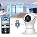 Wireless IP Camera 1080P, SHome Wifi Home Security Surveillance IP Camera Remote View for Elder/Pet/Office/Baby Monitor, Nanny Cam with PTZ Two Way Audio Motion Detection Night Vision