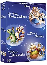 Les Trois Petits Cochons + Le Lièvre Et La Tortue + La Marre Aux Grenouilles - Pack