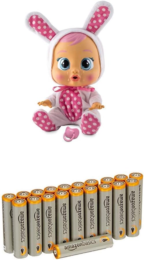 Cry Babies Coney with Amazon Basics Batteries