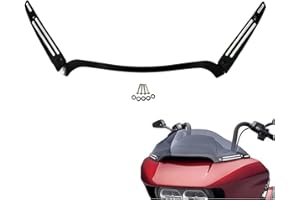 HDBUBALUS Motorcycle Split Windshield Trim Side Trim Kit Fit for Harley Touring Road Glide CVO FLTRU FLTRX 2015-2020