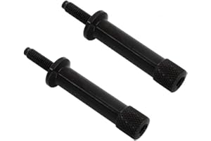 Easygo Motorcycle Quick Release Seat Bolts for Triumph THRUXTON SE 2001-2015 for Scrambler BONNEVILLE T100 (Black)