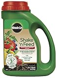 Miracle-Gro Continuous Release Plant Food Plus Calcium 3002610 Shake 'N Feed Tomato, Fruits and Vegetables Contin, 4.5 LB, Brown/A
