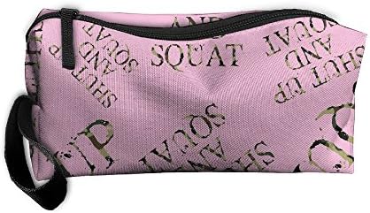 Shut Up And Squat Camo 3D Print Women's Large Volume Make-up Receive Bag Portable Handbag