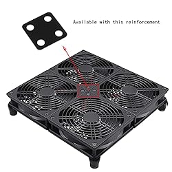 Maxmoral 2PCS Four Fan Mounting Rack PCI Slot