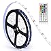 LED Lights Strip,Oak Leaf SMD5050 Waterproof 16.4ft RGB Led Strip Lighting with 44 Key IR Remote Control For For Gardens/ Homes/ Kitchen/ Cars/ Bar