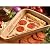 Gilardi Medium Stuffed Crust Whole Grain Sliced Turkey Pepperoni Pizza, 4.5 Ounce -- 96 per case.