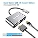 Ray Cue USB 3.0 to HDMI VGA Adapter, USB to HDMI VGA Sync Output, 1080P Video Graphics Converter for Multiple Monitors, Support Windows 7/8/10 ONLY[ NO MAC OS & Linux & Vista ]