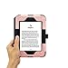 ACdream Nook GlowLight 3 Case, Folio Premium Leather Ereader Cover Case for Barnes & Noble Nook GlowLight 3 (2017 Release), (Rose Gold Star of Paris)