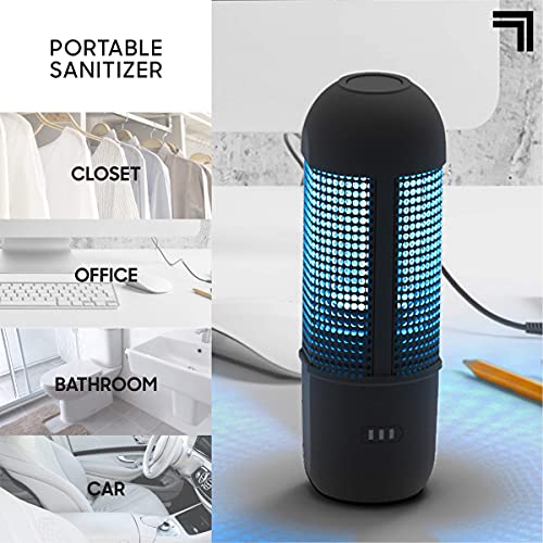 SHARPER IMAGE Travel UV Lamp, Portable and Compact Ultraviolet