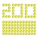 Little Valentine [200 Rounds] Nerf Rival Compatible Ammo Bulk Yellow Foam Bullet Ball Replacement Refill Pack for Nerf Rival Blasters (HIR, High-Impact Rounds - Yellow)