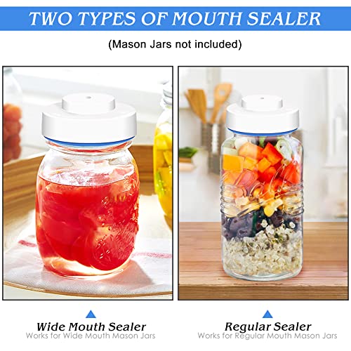 FUMAX Electric Mason Jar Vacuum Sealer for Food Saver Vacuum Sealer