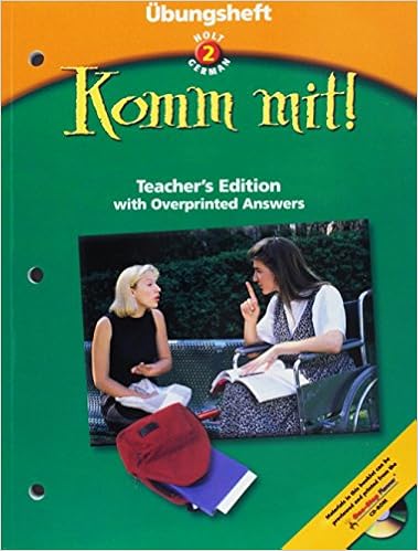 Amazon Com Ubungsheft Teacher S Edition Komm Mit Level 2 2003 9780030650178 Holt Rinehart And Winston Books