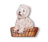 Bichon Frisse Decorative Dog Door Stop