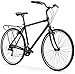 sixthreezero Explore Your Range Men’s 7-Speed Hybrid Commuter Bicycle, Matte Black, 18″ Frame/700x38c Wheelsthumb 1