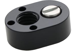 HangTon 1/4"-20 to 3/8"-16 Screw Thread Mount Adapter for SmallHD Cine Monitor Lock to Extension Arm ARRI Accessory Rig Cage