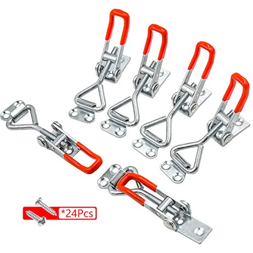 6 Pack Adjustable Toggle Latch Clamp 4001, 330 Lbs 150Kg Holding