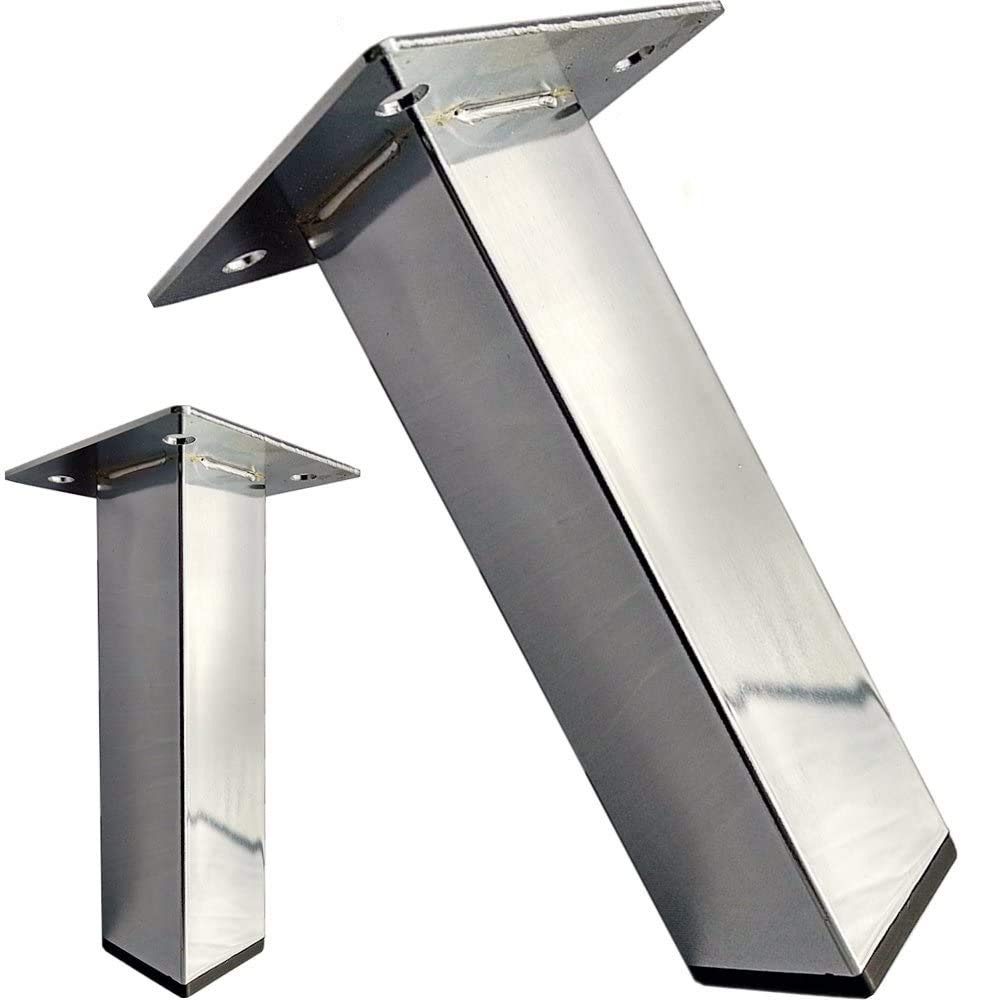 Photo 1 of YOOYE 6" Chrome Metal Furniture Legs [Sofa Legs/Feet] Set of 4