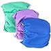 Wegreeco Washable Dog Diapers - Washable Male Dog Belly Wrap- Pack of 3 - (Blue,Green,Purple,Medium)