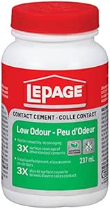 LePage 1505670 Low Odor Contact Cement, 237 Milliliters (Pack of 1