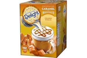 GENERIC International Delight Caramel Macchiato Creamer 1 Pack 192 count, 84 Fl Oz
