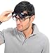DUCO Wraparound Fitover Glasses Polarized Wear Over Sunglasses for Men Women UV Protection Sun Glasses Driving 8953 (M Size Black Frame Gray Lens)