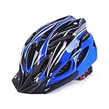IFLYING Eco-Friendly Super Light Integrally Bike Helmet Adjustable Lightweight Mountain Road Bike Helmets for Men and Women (Blue)