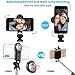 Rusee Selfie Stick,Extendable Selfie Stick Tripod Stand with Detachable Wireless Remote for iPhone 6/6s/10/X/Xr/Xs Max iPhone 8/8 Plus iPhone 7/7 Plus,Galaxy,Android,More