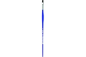DA VINCI BRUSHES da Vinci Student Series 8640 Forte Acrylic Paint Brush, Flat Synthetic with Non-Slip Blue Handle, Size 8