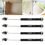 DerBlue 4 Pcs 100N/22.5lb Gas Strut Lift Support Cabinet Door Lift Pneumatic Support