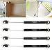 DerBlue 4 Pcs 100N/22.5lb Gas Strut Lift Support Cabinet Door Lift Pneumatic Support primary