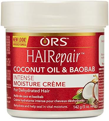 ORSHAIRepair Coconut Oil and Baobab Intense Moisture Creme 5 Ounce (Pack of 12)