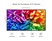 VANKYO Projector Screen 100 Inches 16:9 Portable Indoor Outdoor Projection Polyester Spandex Movie Screen Foldable Wall Mounted with Peel and Hooks