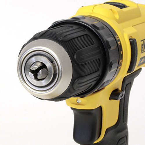 DeWalt XR Akku-Bohrschrauber Set DCD710D2F – Extrem kompakter Akkuschrauber mit 2-Gang-Vollmetallgetriebe & LED… – Bild 6