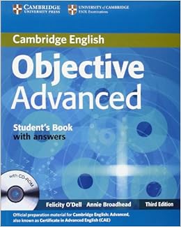 Objective Advanced Student S Book Per Le Scuole Superiori Con Cd Rom Amazon It O Dell Felicity Broadhead Annie Libri In Altre Lingue