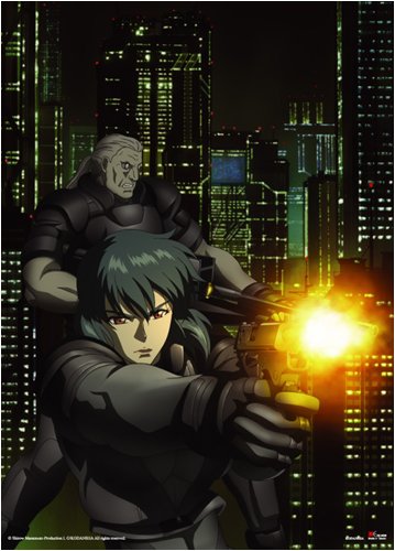 Great Eastern Entertainment Ghost in The Shell-Sac Stand Alone Wall Scroll, 33 by 44-Inch